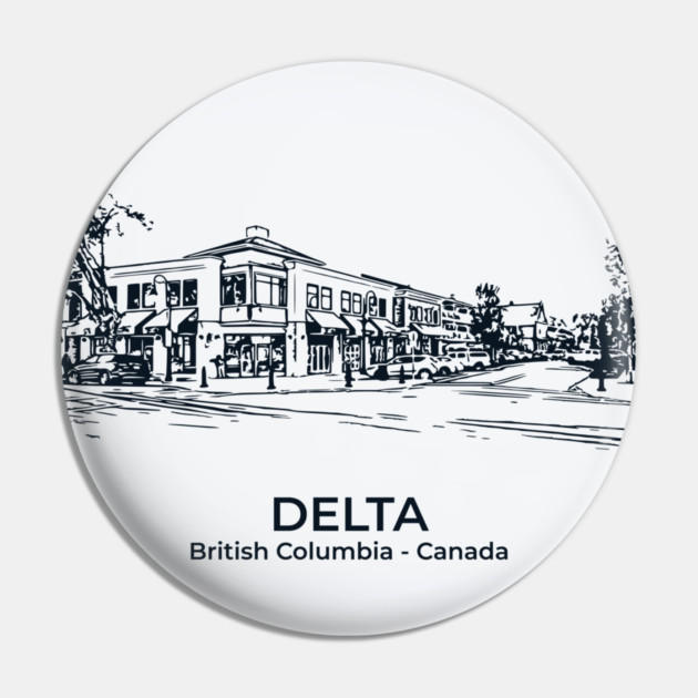Delta - British Columbia Pin by Lakeric