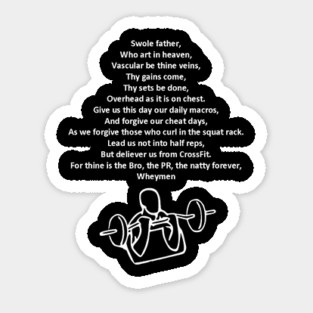 Swoly Prayer Sticker