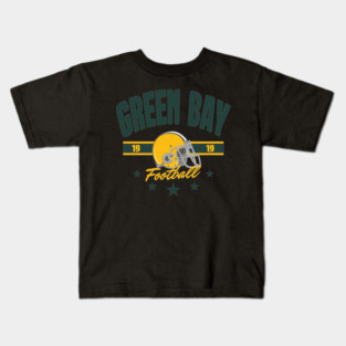 green bay packers football Kids T-Shirt