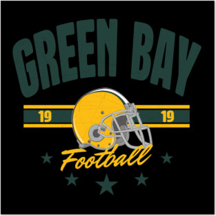 green bay packers football Posters and Art