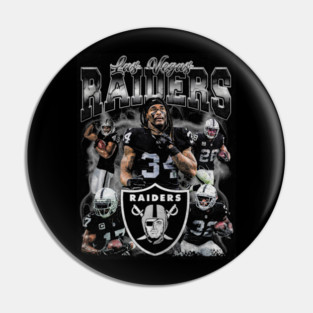 Las Vegas Football Retro Bootleg Pin