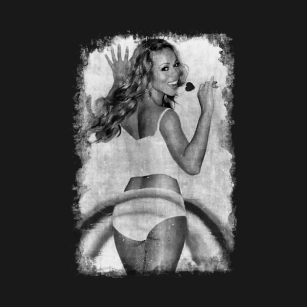 Mariah Carey 80s 90s Vintage Distressed T-Shirt