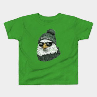 Philadelphia Eagles Streetwear Philadelphia Graphic Green Eagle M5087 Kids T-Shirt