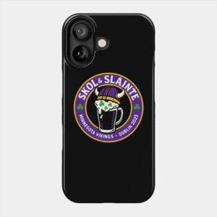 Skol & Sláinte: Minnesota Vikings x Dublin 2025 Phone Case