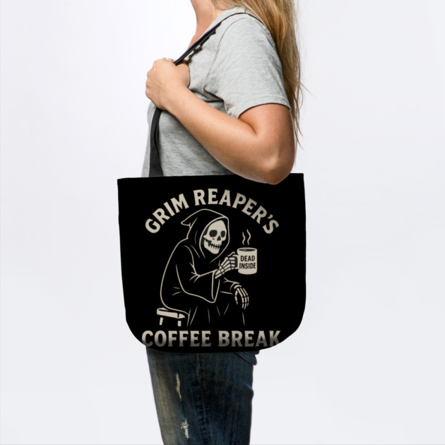 Grim Reaper's Coffee Break by Demian Stipatio