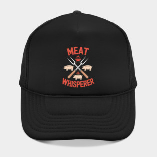 Meat Whisperer Meat Grill Meat Smoking Grilling Meat Smoker Hat