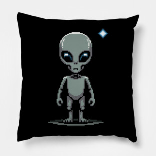Alien Head Pillow