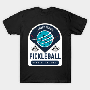 PICKLEBALL PADDLE SCHOOL TEE t shirt FOR MEN AND WOMEN, CHILDREN T-Shirt
