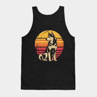 Husky Dog Lover Tank Top