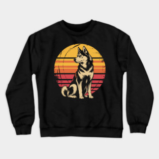 Husky Dog Lover Crewneck Sweatshirt