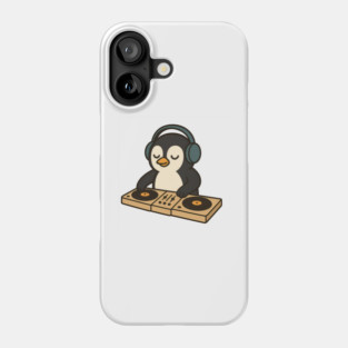 DJ Penguin Phone Case