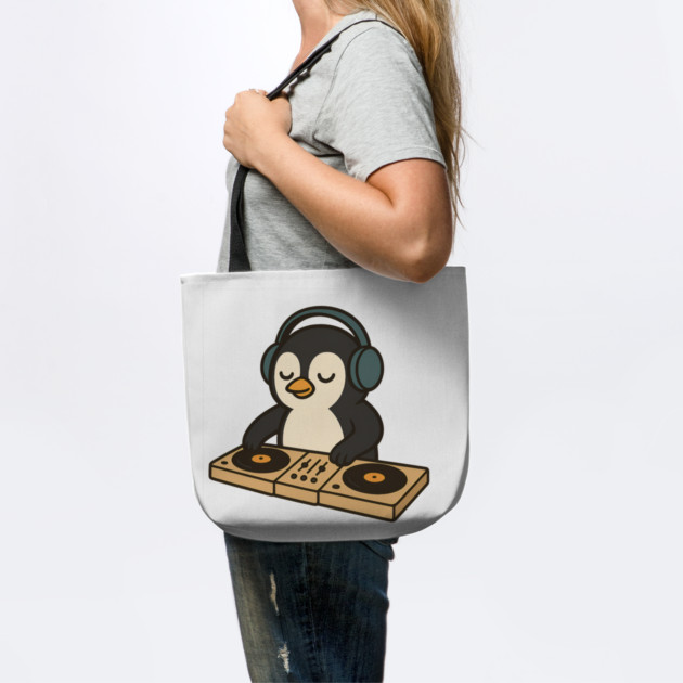 DJ Penguin by Demian Stipatio