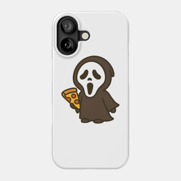 Ghostface Pizza Phone Case by Demian Stipatio