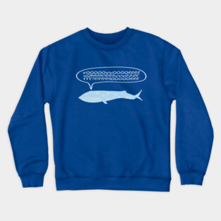 Whale Language Crewneck Sweatshirt