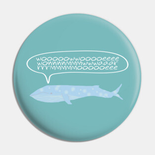 Whale Language Pin