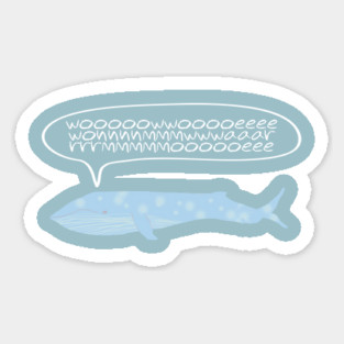 Whale Language Sticker