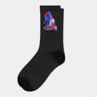 Santo in the Wax Museum Socks