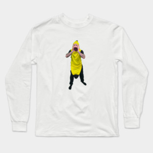 Mr. Talalaa - Banana Character Long Sleeve T-Shirt