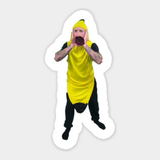 Mr. Talalaa - Banana Character Sticker