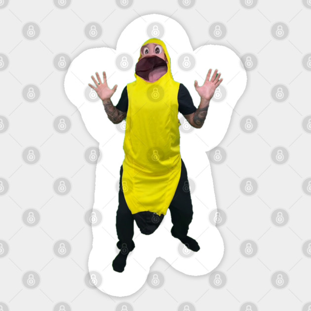 Mr. Talalaa - Banana Character Sticker by MrTalalaa