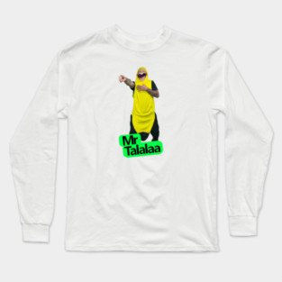 Mr. Talalaa - Banana Character Long Sleeve T-Shirt
