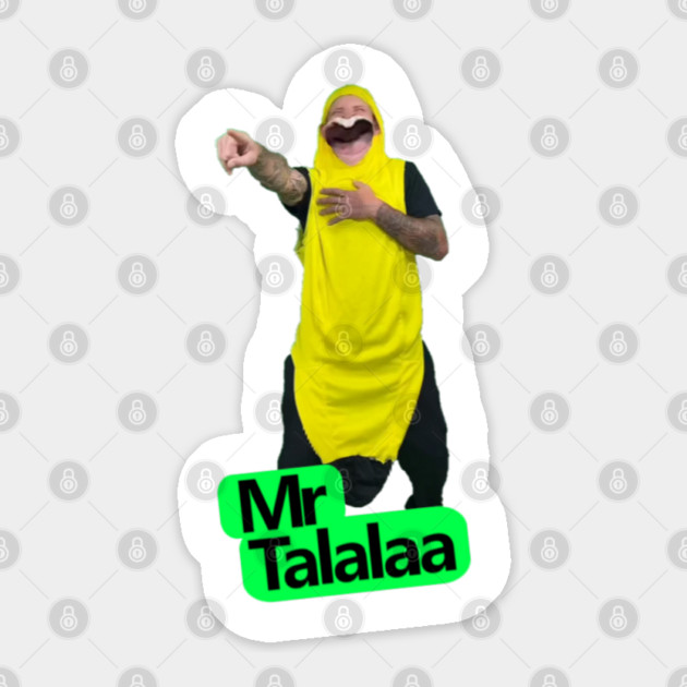 Mr. Talalaa - Banana Character Sticker by MrTalalaa