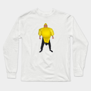 Mr. Talalaa - Banana Character Long Sleeve T-Shirt