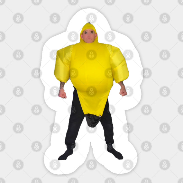 Mr. Talalaa - Banana Character Sticker by MrTalalaa