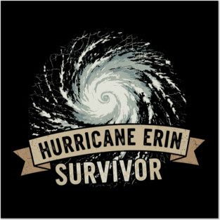 AUG-105 Hurricane Erin Survivor Posters and Art