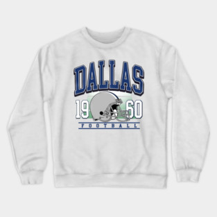 Vintage Dallas Cowboys Football - fast sketch #6 Crewneck Sweatshirt