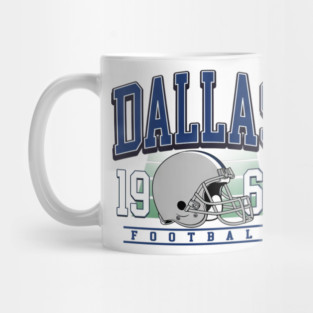 Vintage Dallas Cowboys Football - fast sketch #6 Mug