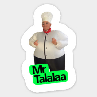 Mr. Talalaa - Chef Character Magnet