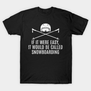 Snowboarding T-Shirt