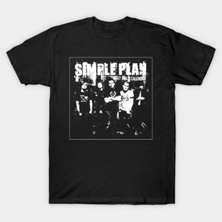 Grunge Style Simple Plan T-Shirt