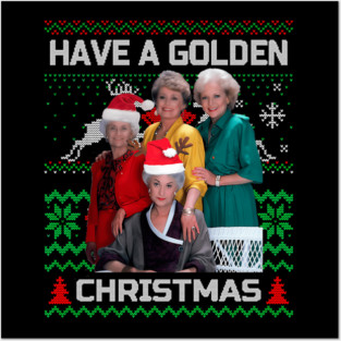 Golden Girls – Have a Golden Christmas Posters and Art