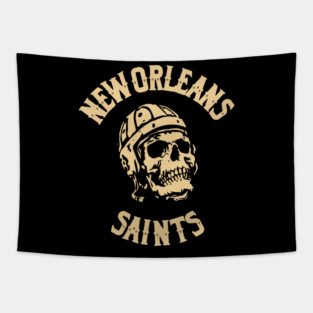 Saints Skull Tapestry