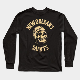 Saints Skull Long Sleeve T-Shirt