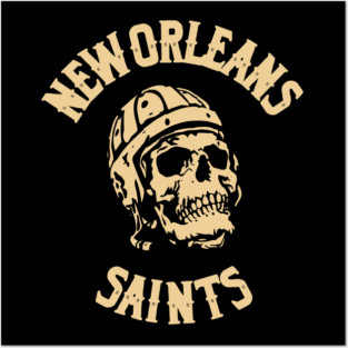 Saints Skull Posters and Art