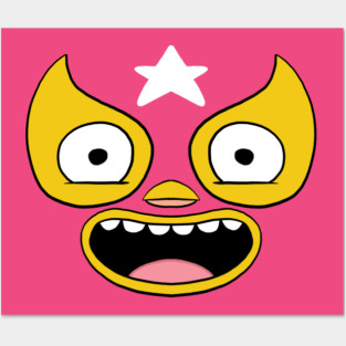 Lucha Star Posters and Art