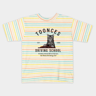 Toonces Driving School - Est. 1989 Kids T-Shirt