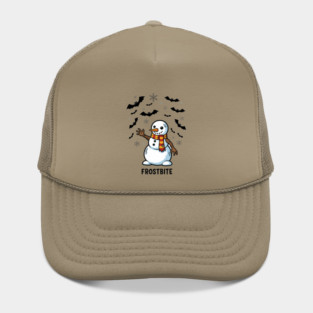 Frostbite Snowman Zombie Arms Funny Winter Joke Hat