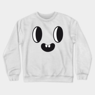 cuppycup face Crewneck Sweatshirt