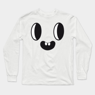 cuppycup face Long Sleeve T-Shirt