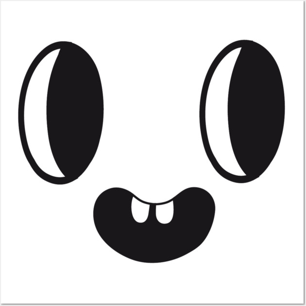 cuppycup face Wall Art by Ain't Slayed Nobody