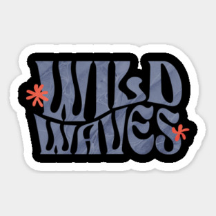 Wild Waves Sticker