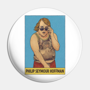 Philip Seymour Hoffman Fan Art Pin