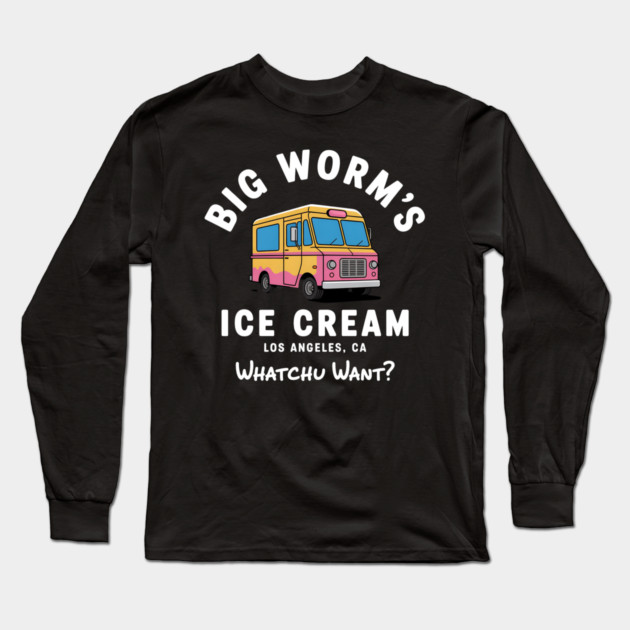 Big Worm's Ice Cream Truck Long Sleeve T-Shirt by UrbanLifeApparel