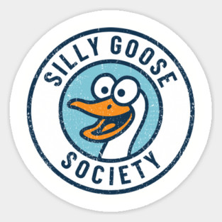 Silly Goose Society Honk Squad Meme Magnet