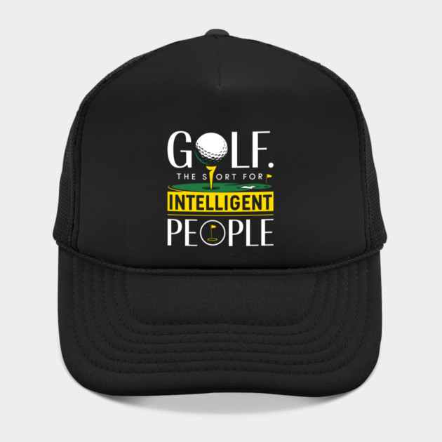 Golf Shirt – The Sport for Intelligent People Funny Golf by MakerMind8.2