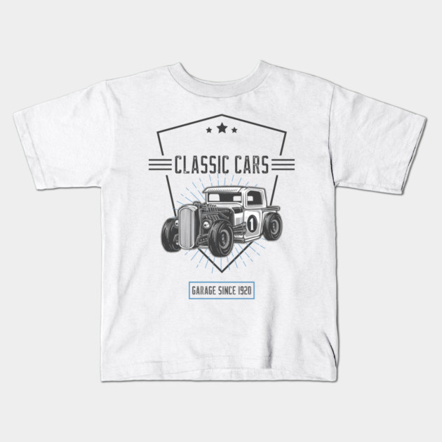 Hot Rod Classic Kids T-Shirt by monsalveautos